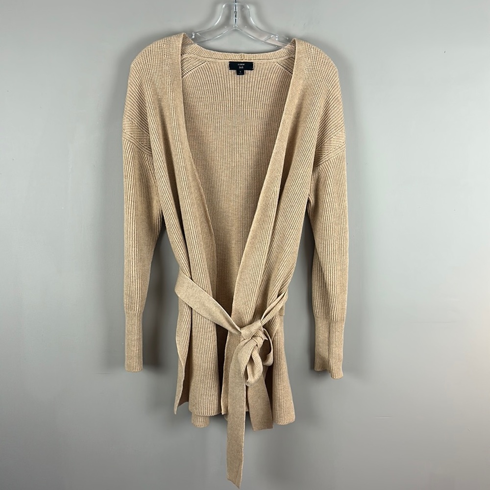 J. Crew 365 Tie Waist Cardigan Sweater Size S